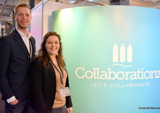 Remco Sluijter and Dirkje van Dorst of Collaborationz were at the fair to showcase their filling solutions.
